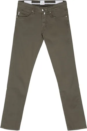 sartoria tramarossa Skinny-leg cotton-blend jeans