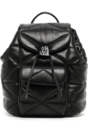 MCM Mini Travia quilted backpack