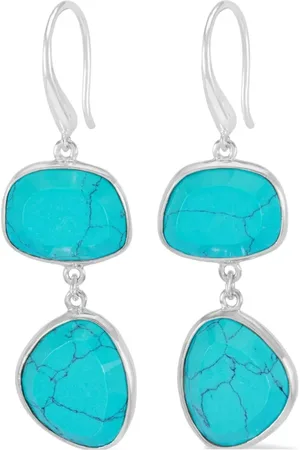 Dower and Hall Pebble drop earrings