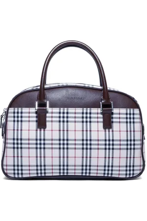 Burberry House Check zipped handbag