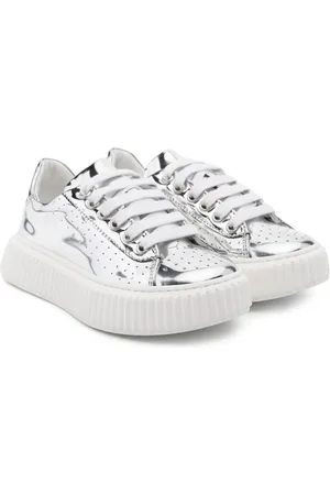 Marni Metallic-finish sneakers
