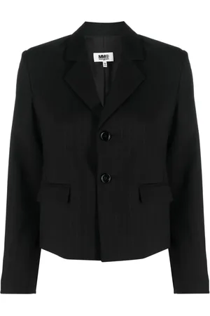 Maison Margiela Striped single-breasted blazer