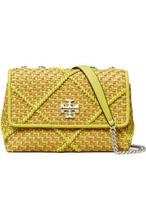Tory Burch Small Kira diamond-woven convertible shoulder bag