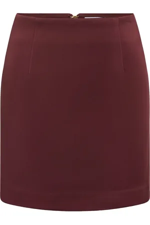 Rebecca Vallance Merlot mini skirt