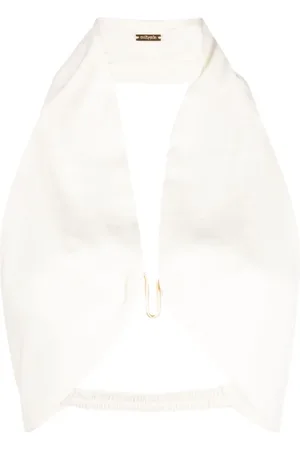 Cult Gaia Diem halterneck crop top