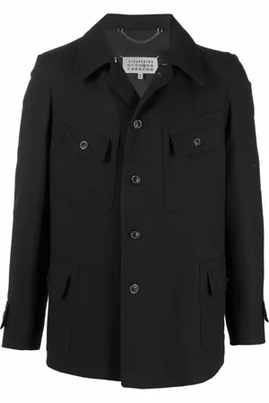 Maison Margiela Single-breasted denim coat