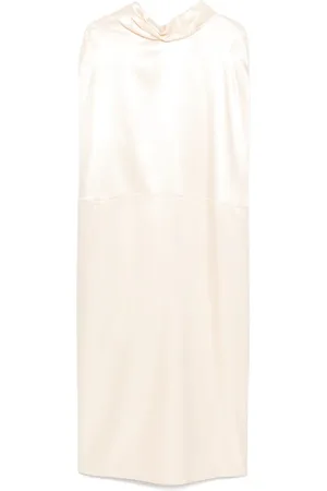 Jil Sander Satin maxi dress