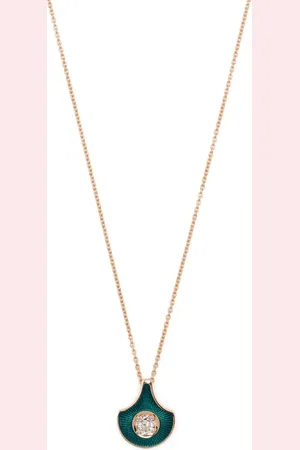 SELIM MOUZANNAR 18kt rose Fish For Love diamond necklace