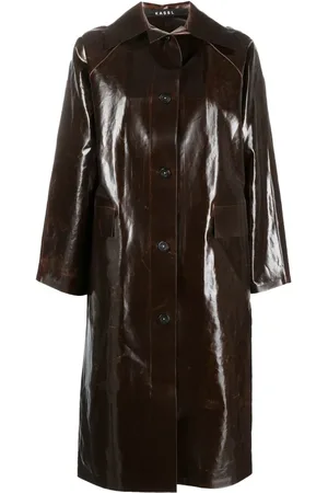 Kassl Editions Skai polished mid coat