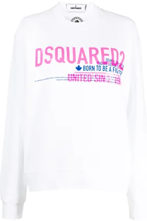 Dsquared2 Logo print cotton sweatshirt