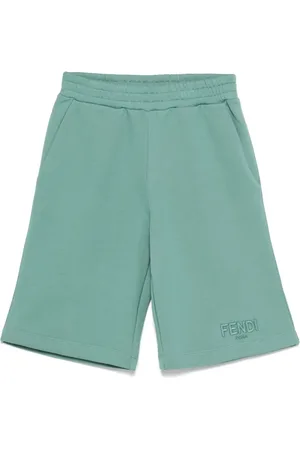 Fendi Jersey-fleece bermuda shorts