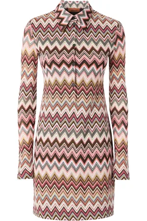 Missoni Zigzag-pattern mini dress