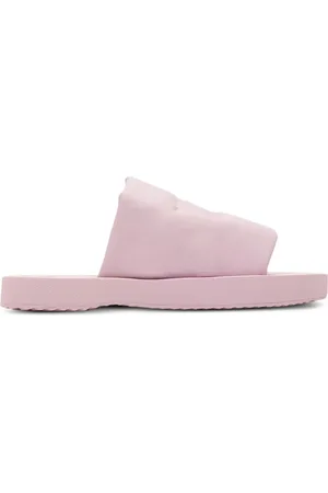Burberry EKD-debossed leather slides
