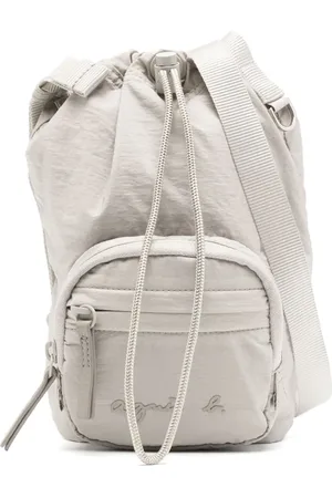 AGNÈS B. Mini logo messenger bag
