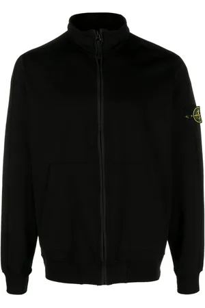 Stone Island Compass-appliqué track jacket