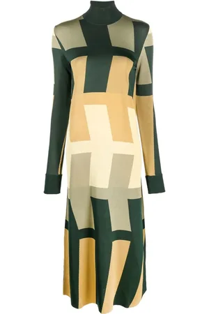 Colville Arrow geometric-pattern dress