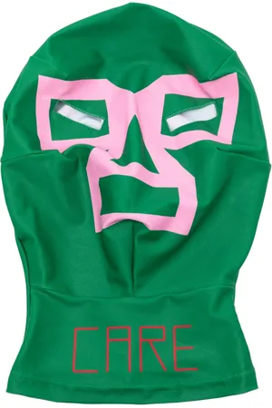 WALTER VAN BEIRENDONCK Logo-print face mask