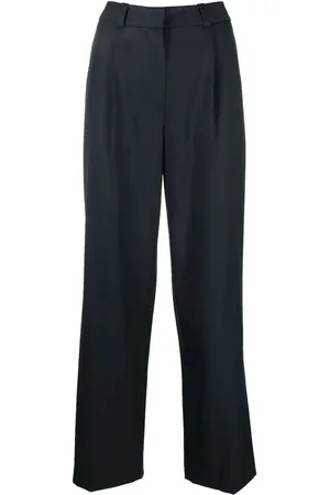 Low Classic Wool-blend straight-leg trousers