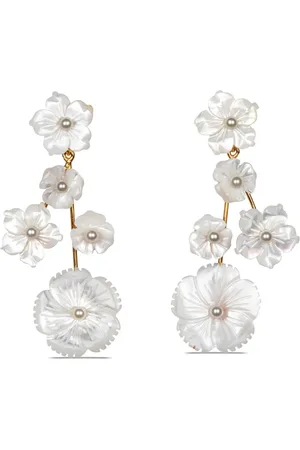 Jennifer Behr Orla flower earrings