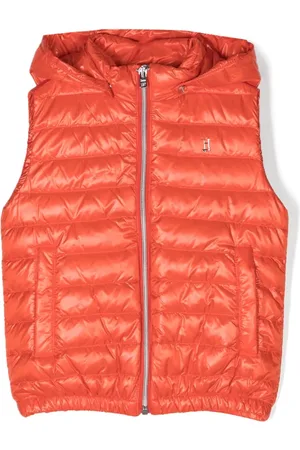 HERNO Logo-plaque hooded gilet