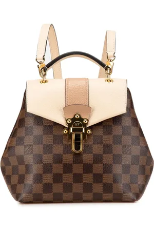 LOUIS VUITTON 2019 Damier Ebene Clapton backpack