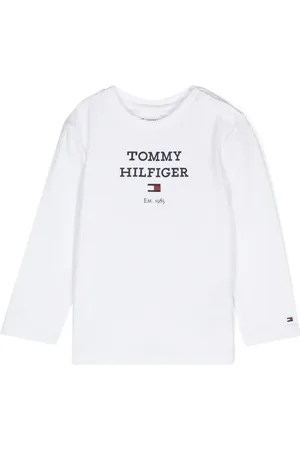Tommy Hilfiger Logo-print long-sleeve T-shirt