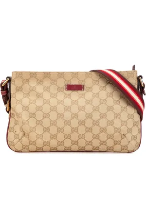 Gucci 2000-2015 GG Canvas Web crossbody bag