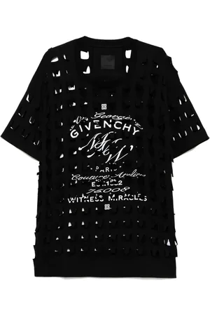 Givenchy Cut-out detail T-shirt