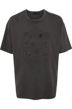 FIVE CM Embroidered-design cotton T-shirt