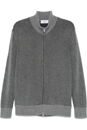 LARDINI Ribbed cardigan