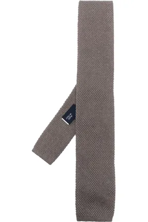Ralph Lauren Square-tip knitted tie