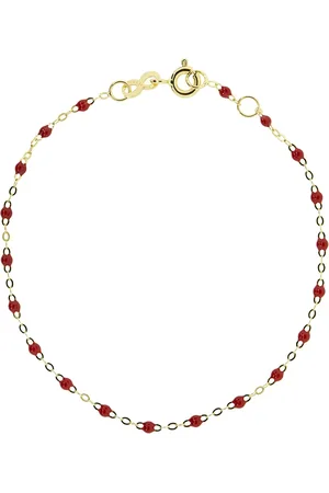 GIGI CLOZEAU 18kt yellow Classic Gigi poppy beaded bracelet