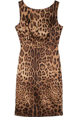 Dolce & Gabbana 1990s leopard-print dress