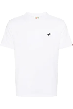 A Bathing Ape Appliqu?? logo T-shirt