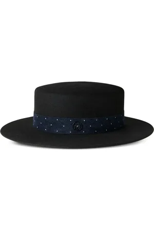 Le Mont St Michel Kiki felt canotier hat