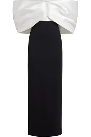 Solace Filippa off-shoulder gown