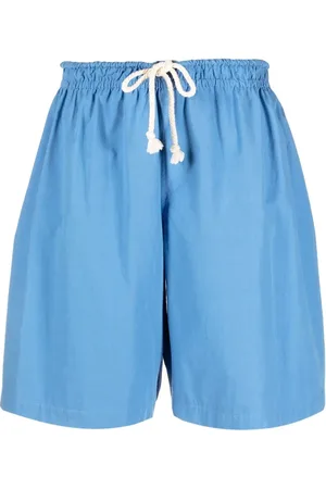 Jil Sander Drawstring-waist cotton shorts