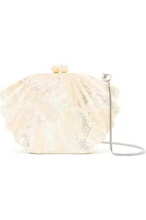 Isla Ibiza Mother-of-pearl clutch bag