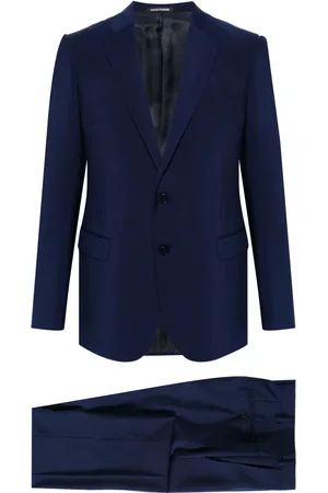 Emporio Armani Single-breasted virgin wool suit