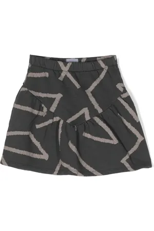 Bobo Choses Graphic-print organic cotton skirt