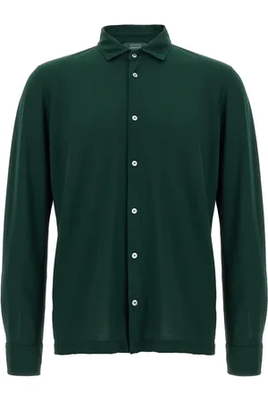 ZANONE Long-sleeve button-up shirt
