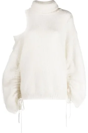 andre damo High-neck knitted jumper