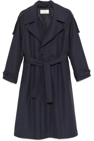 PESERICO SIGN Bead-embellished trench coat