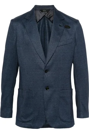 BRIONI Notched-lapels single-breasted blazer