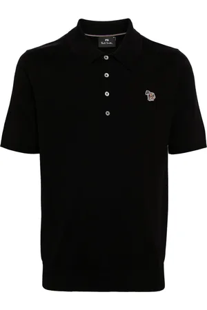 Paul Smith Zebra-appliquéd cotton polo shirt