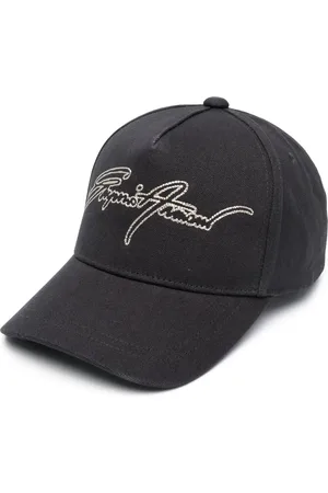 Emporio Armani Logo-embroidered cotton cap