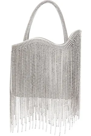 LE SILLA Ivy crystal-fringe mini bag