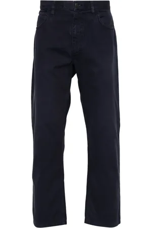 Loro Piana 2000s straight-leg cotton trousers
