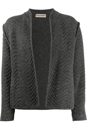 Issey Miyake 1980s open front cardigan