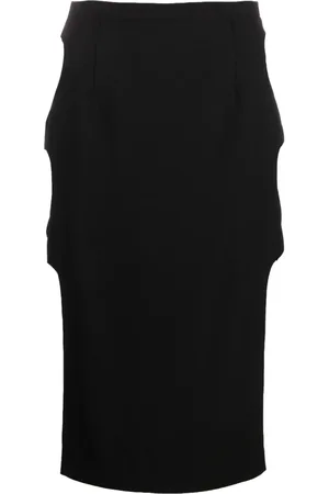 Marco Rambaldi Cut-out midi skirt